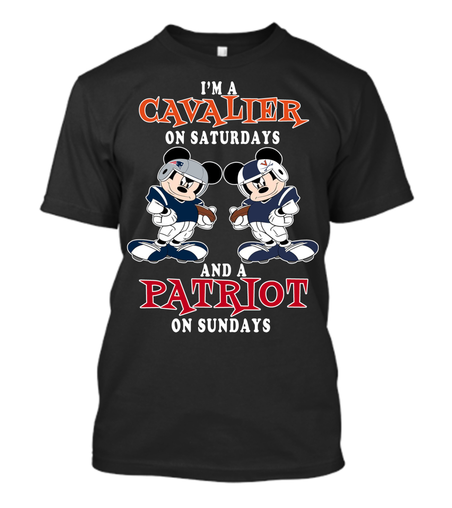 I'm A Cavalier On Saturdays And A Patriot On Sundays T-Shirt