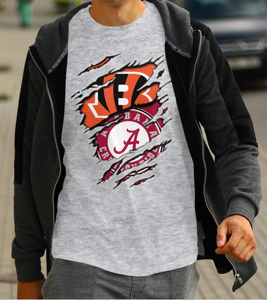 Cincinnati Bengals Alabama Crimson Tide Fan T-Shirt