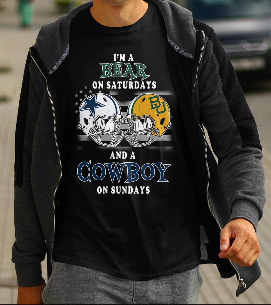 I'm A Bear On Saturdays And A Cowboy On Sundays T-Shirt
