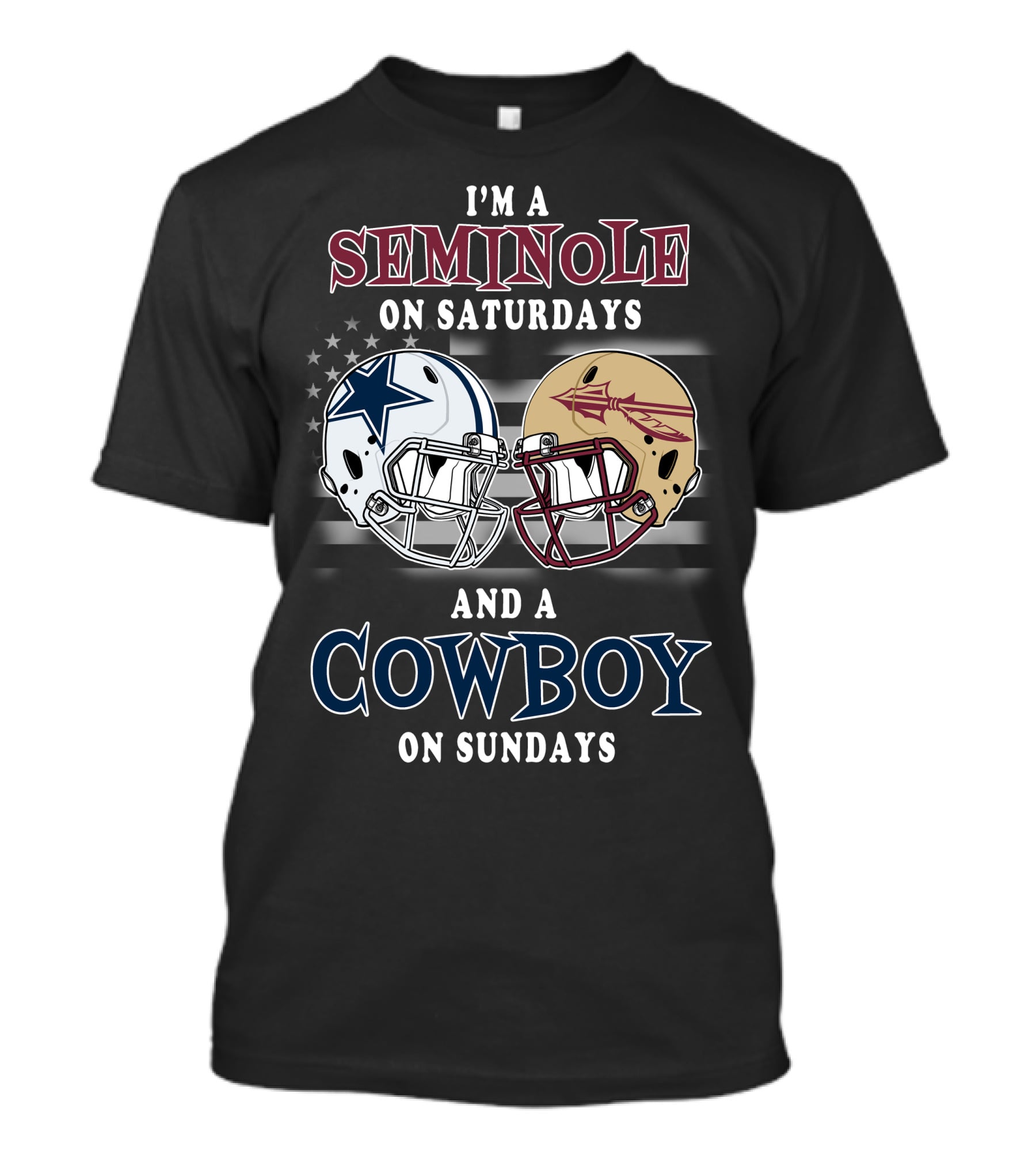 I'm A Seminole On Saturdays And A Cowboy On Sundays T-Shirt
