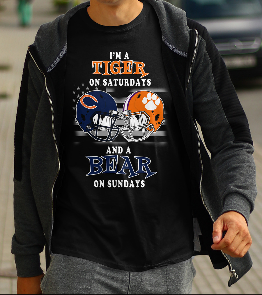 I'm A Tiger On Saturdays And A Bear On Sundays T-Shirt
