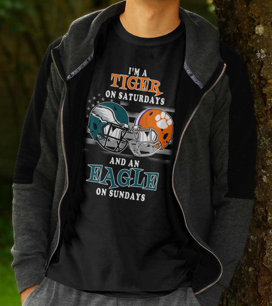 I'm A Tiger On Saturdays And An Eagle On Sundays T-Shirt