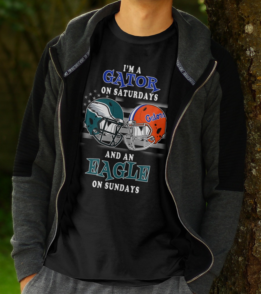 I'm A Gator On Saturdays And An Eagle On Sundays T-Shirt