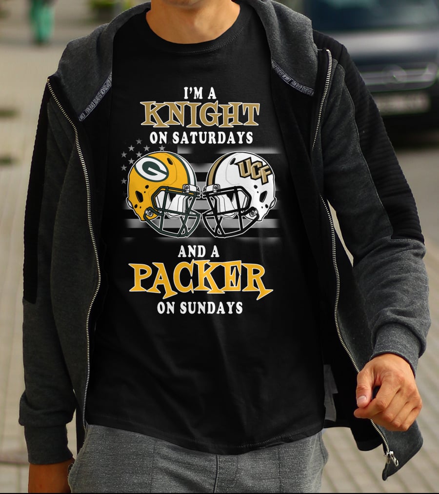 I'm A Knight On Saturdays And A Packer On Sundays T-Shirt