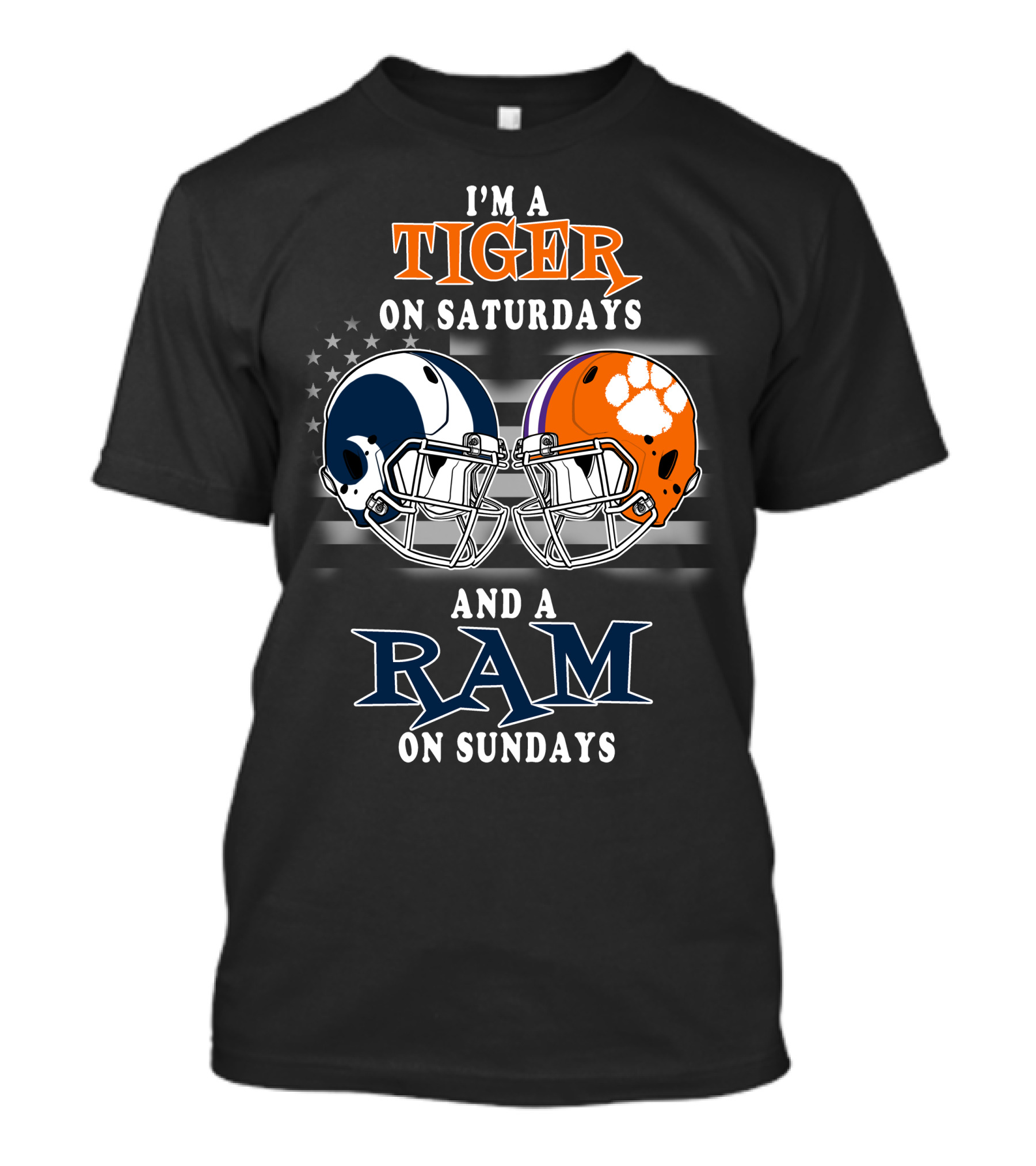 I'm A Tiger On Saturdays And A Ram On Sundays T-Shirt