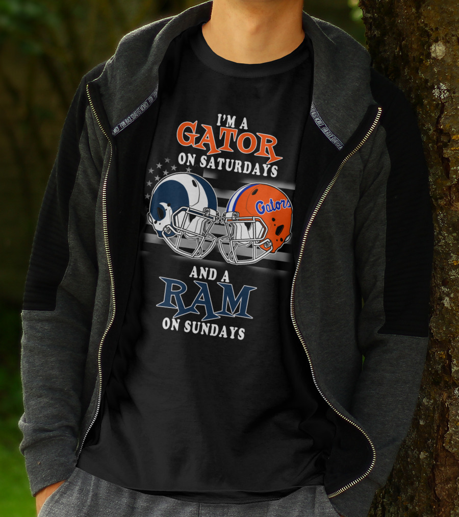 I'm A Gator On Saturdays And A Ram On Sundays T-Shirt