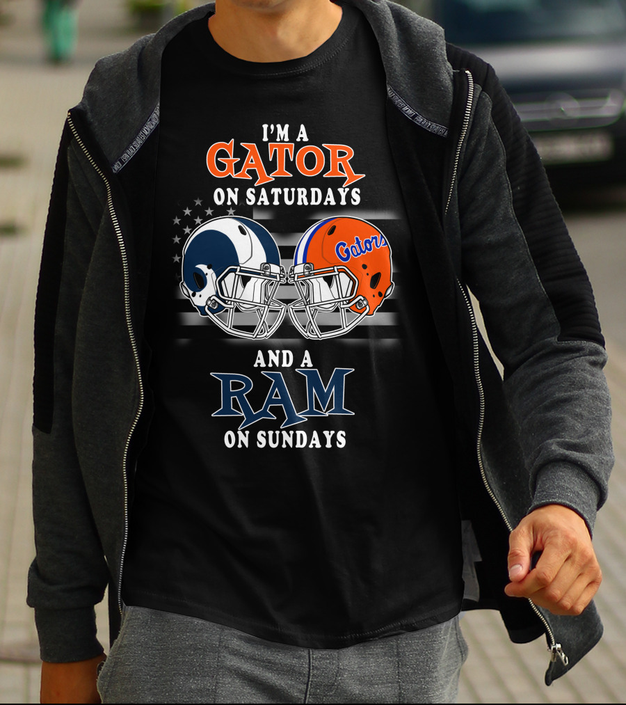 I'm A Gator On Saturdays And A Ram On Sundays T-Shirt
