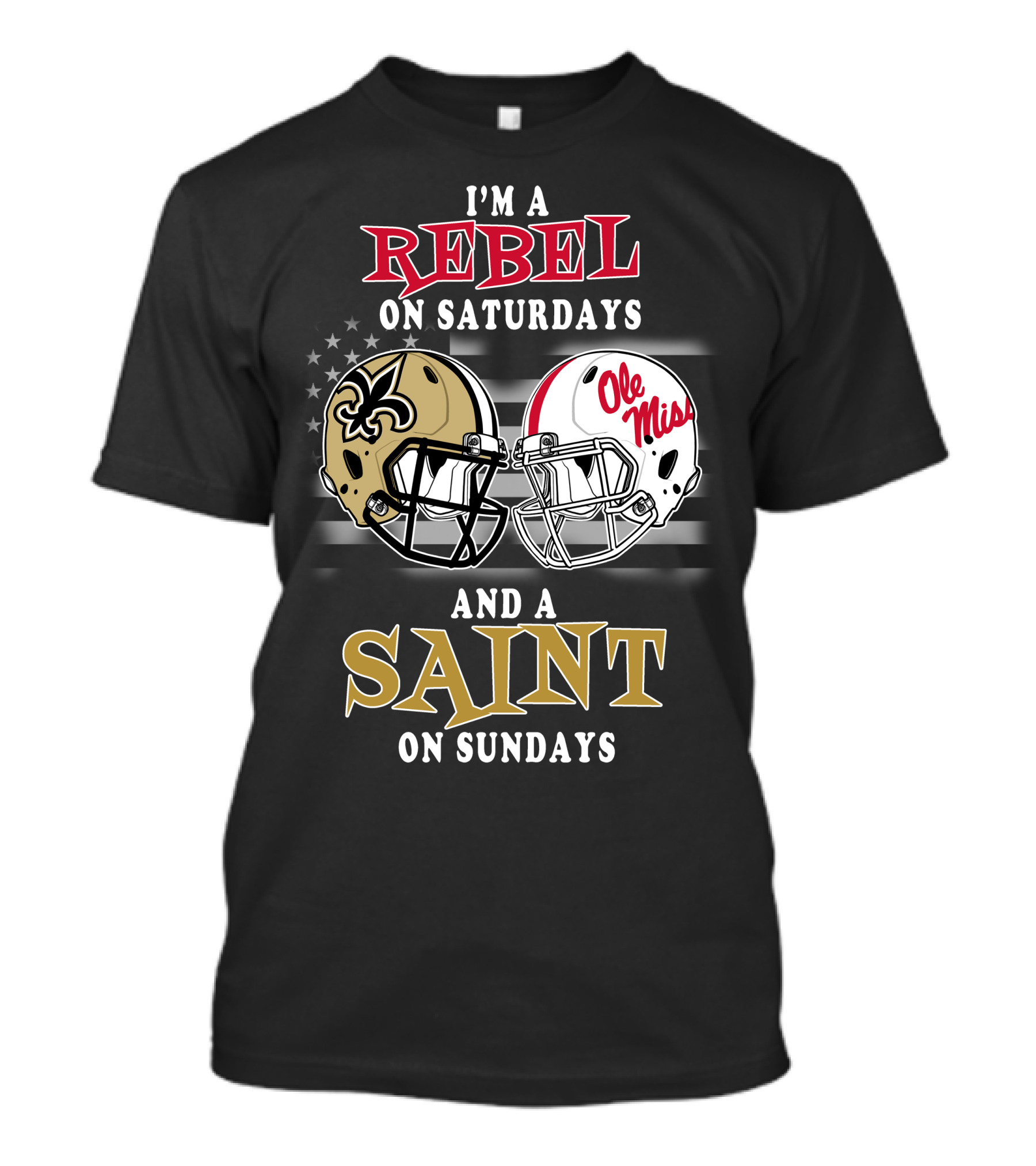 I'm A Rebel On Saturdays And A Saint On Sundays T-Shirt