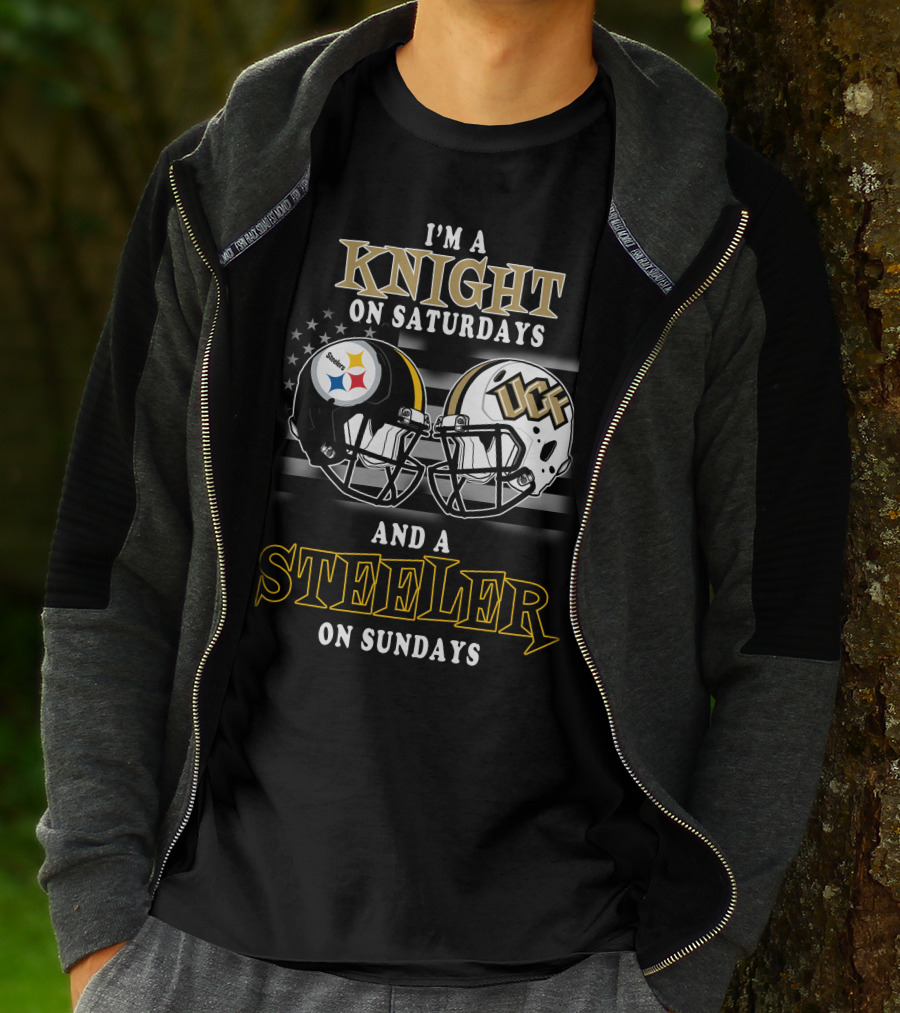 I'm A Knight On Saturdays And A Steeler On Sundays T-Shirt