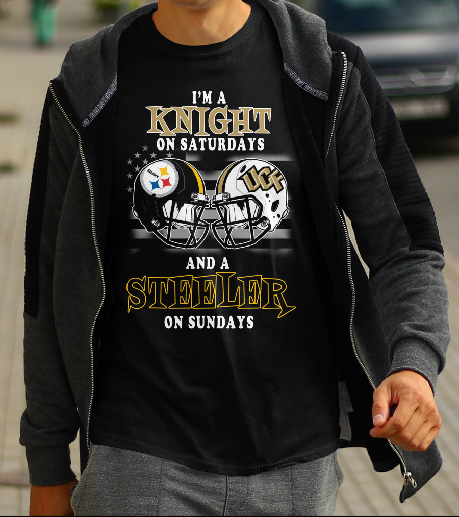 I'm A Knight On Saturdays And A Steeler On Sundays T-Shirt
