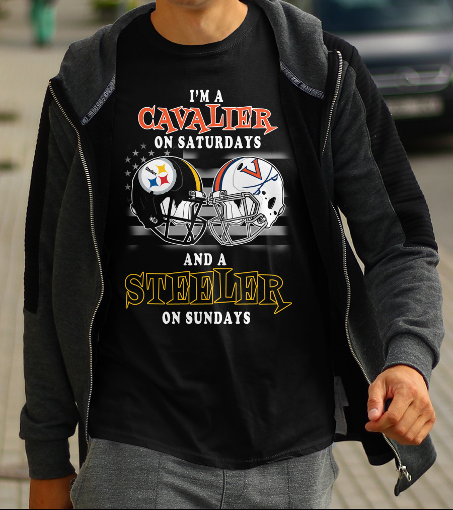 I'm A Cavalier On Saturdays And A Steeler On Sundays T-Shirt