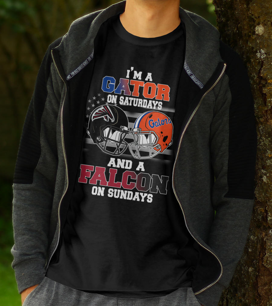 I'm A Gator On Saturdays And A Falcon On Sundays T-Shirt