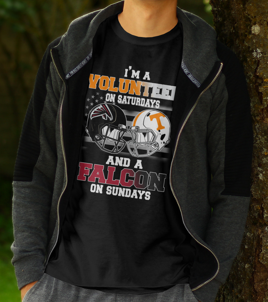 I'm A Volunteer On Saturdays And A Falcon On Sundays T-Shirt
