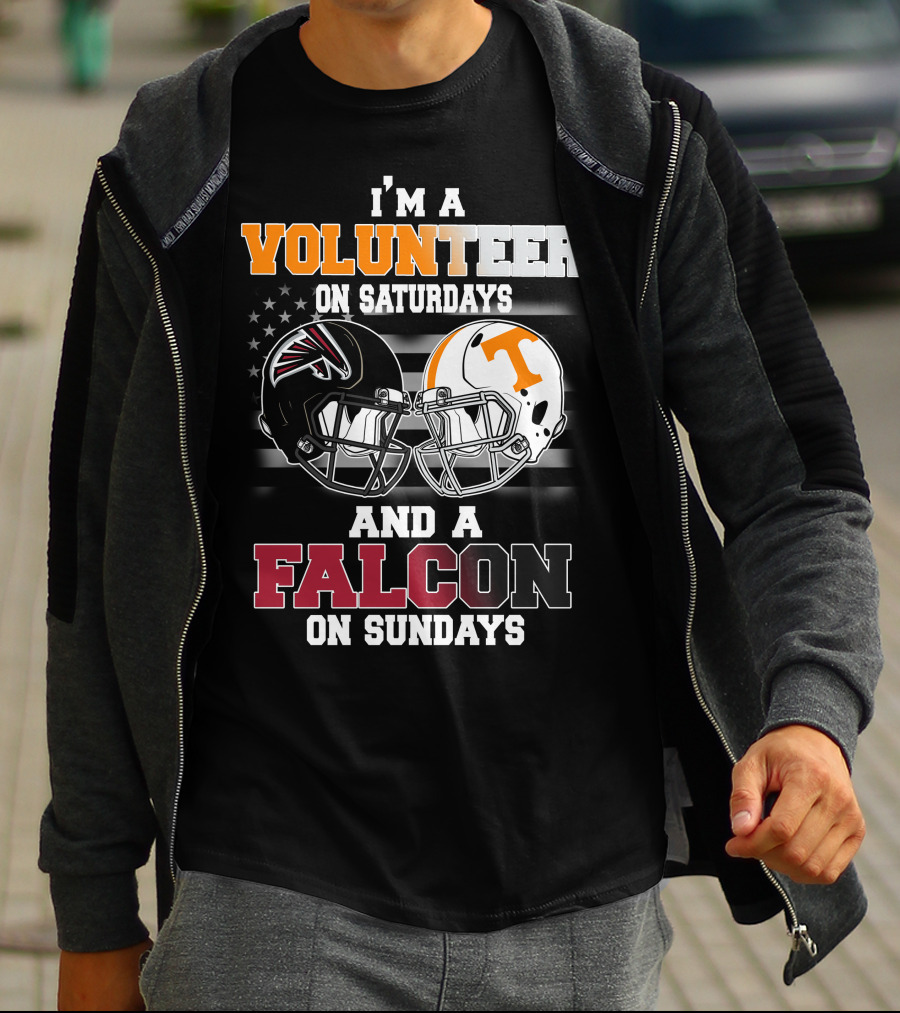 I'm A Volunteer On Saturdays And A Falcon On Sundays T-Shirt
