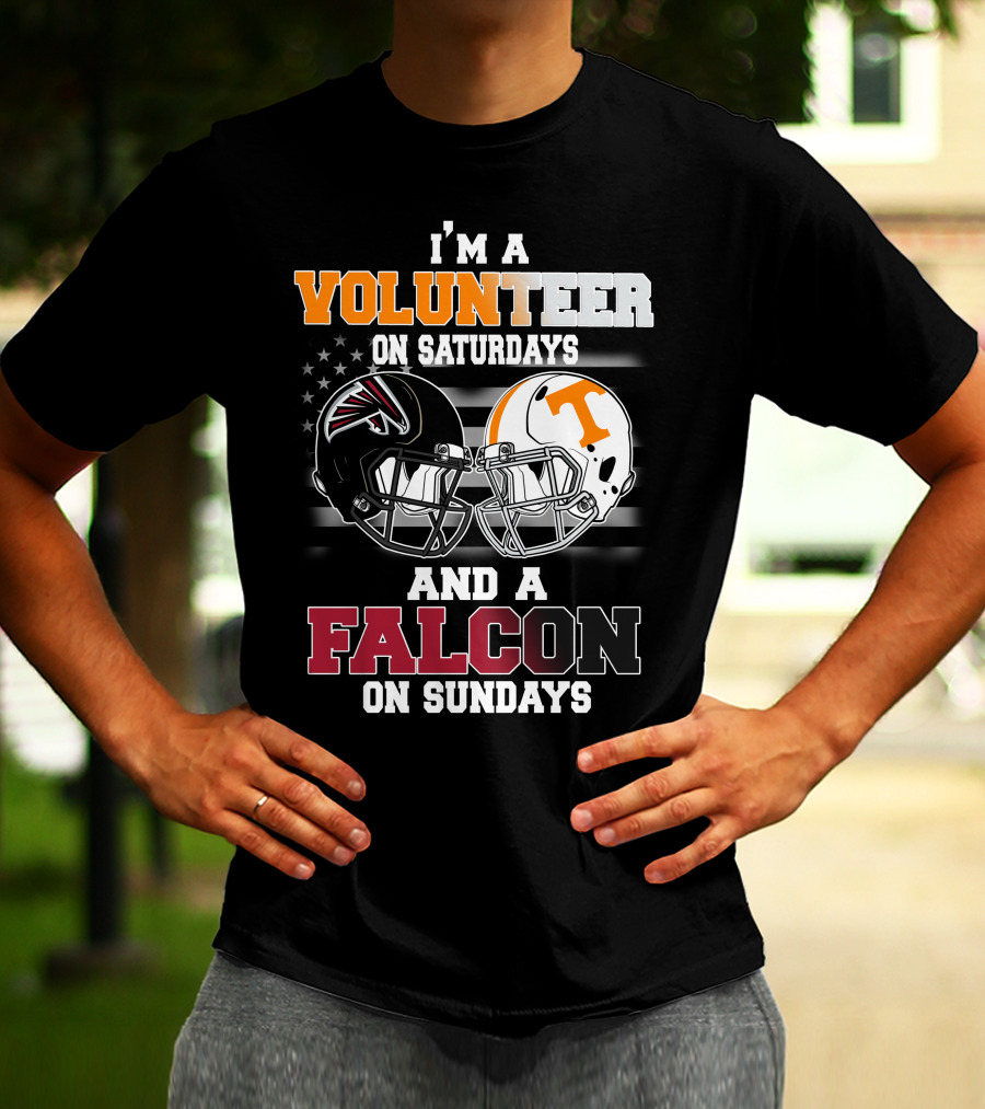 I'm A Volunteer On Saturdays And A Falcon On Sundays T-Shirt