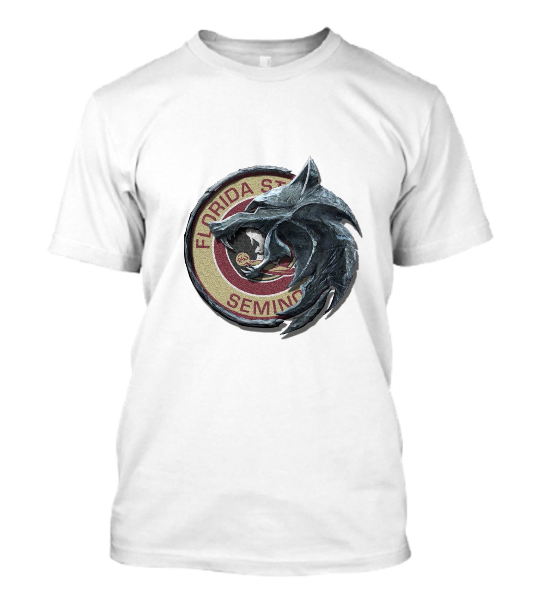 Florida State Seminoles Wolf Fusion T-Shirt