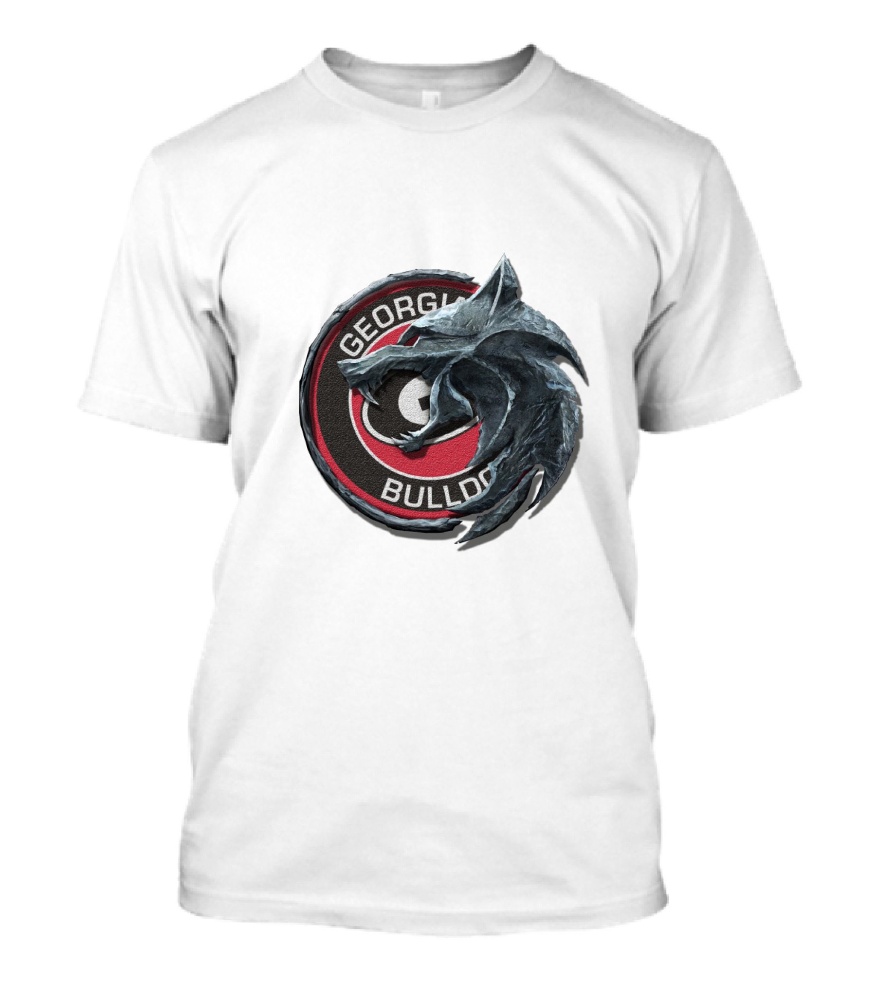 Georgia Bulldogs Fantasy Dragon Emblem Cht1Twnc2008 T-Shirt