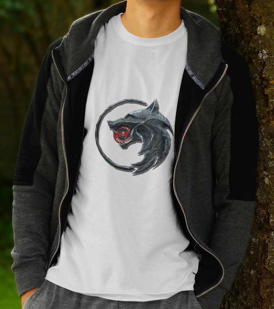 Cht1Twnfl1029 Red Wolves Rugby Wolfshead Rugby Club T-Shirt