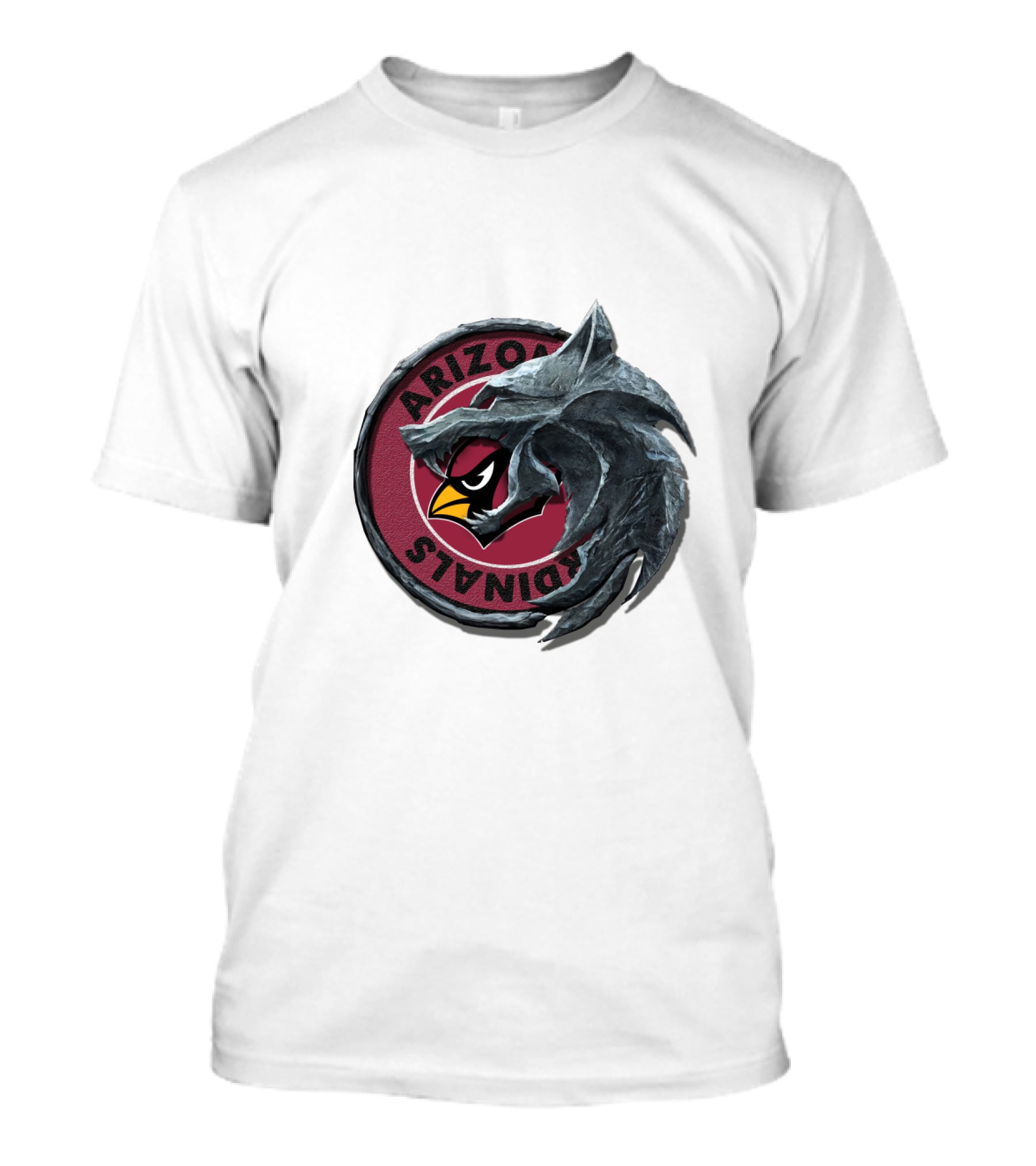 Arizona Cardinals Ravens Style Duality T-Shirt