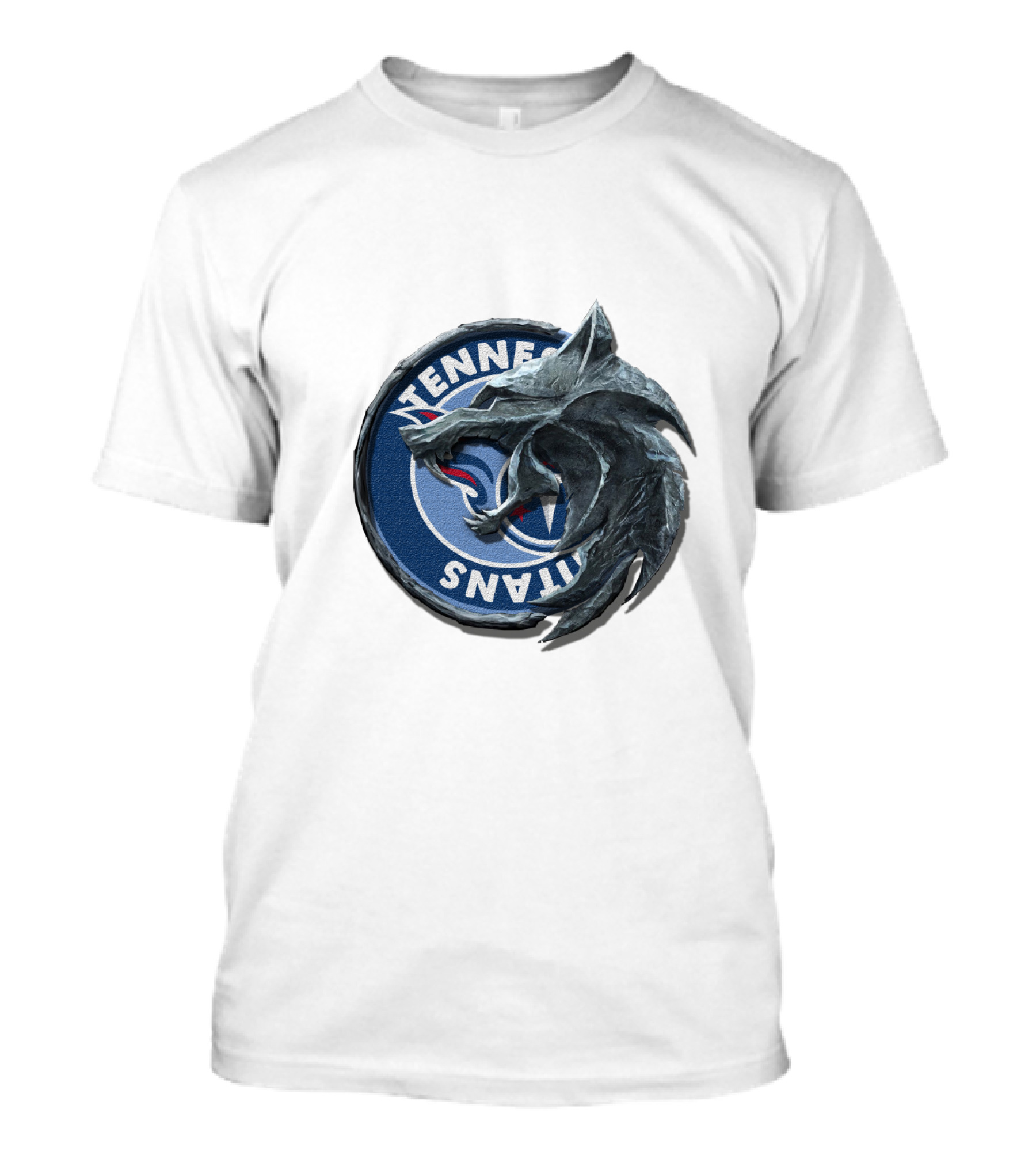 Tennessee Titans Wolf Emblem Cht1Twnfl2030 T-Shirt