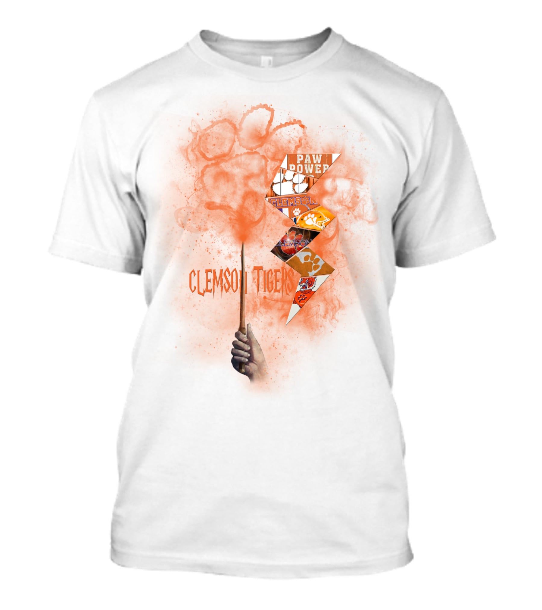 Clemson Tigers Paw Power Chtnca1003 T-Shirt