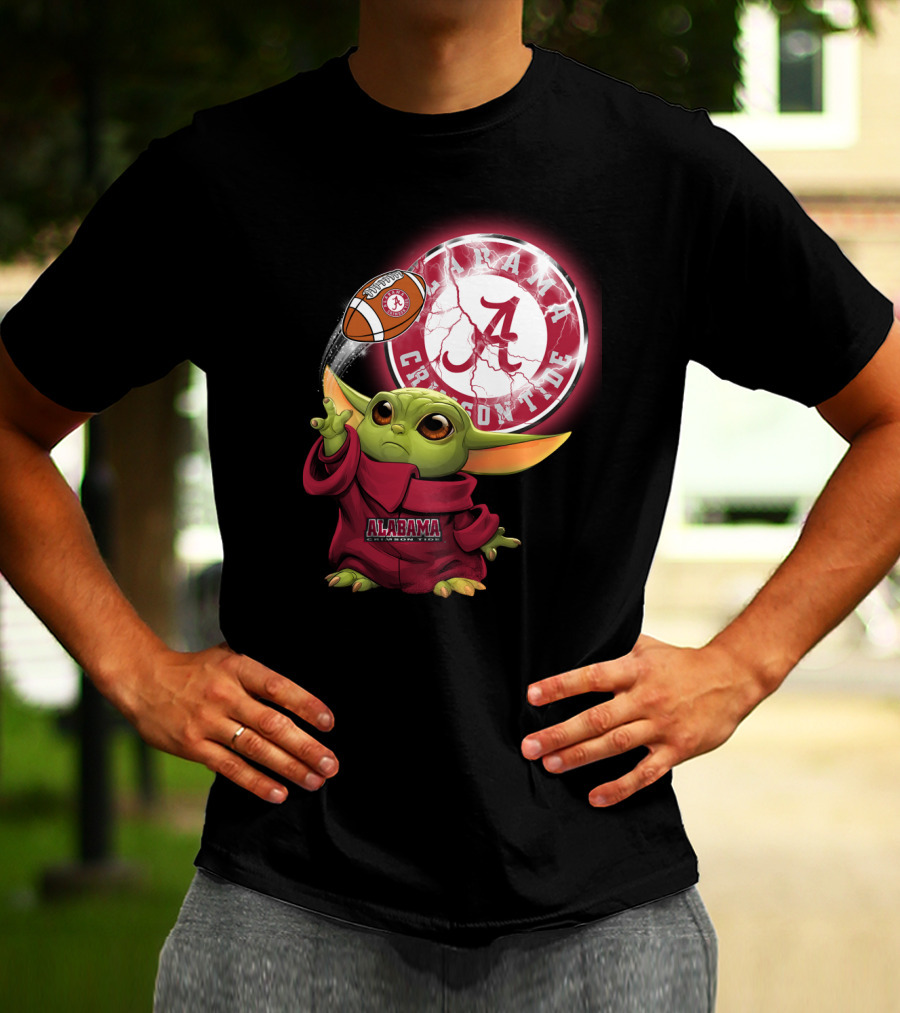 Alabama Crimson Tide Baby Alien Football Magic T-Shirt