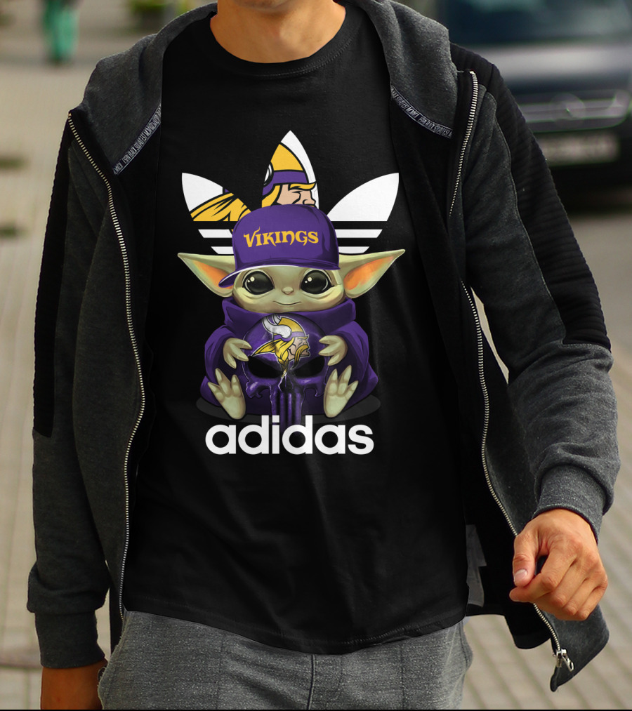Yoda Vikings Minnesota Football Fan T-Shirt