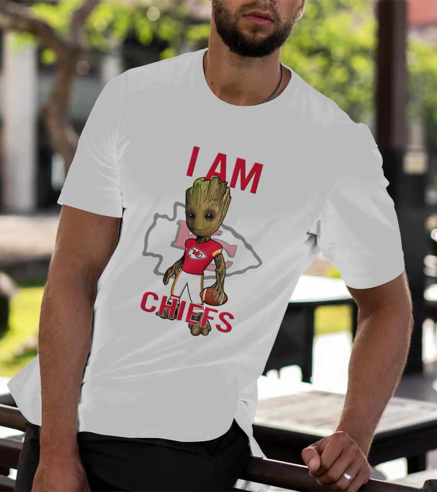 I Am Chiefs Groot Kansas City Chiefs T-Shirt