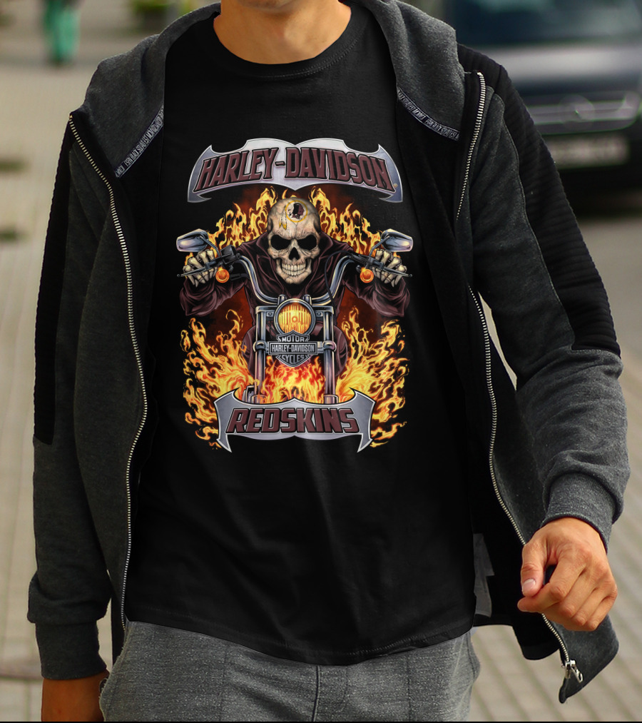 Harley Davidson Redskins Hl1502 Nfl Washington Redskins T-Shirt