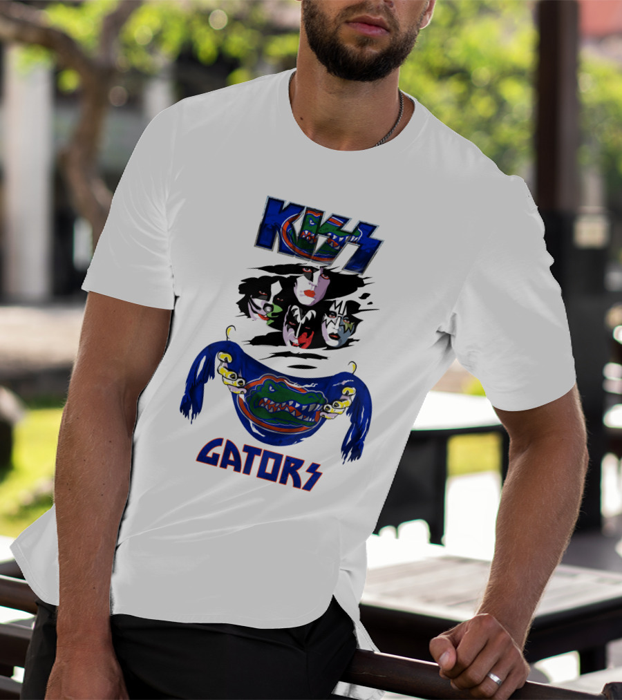 KISS Florida Gators Band Crossover T-Shirt