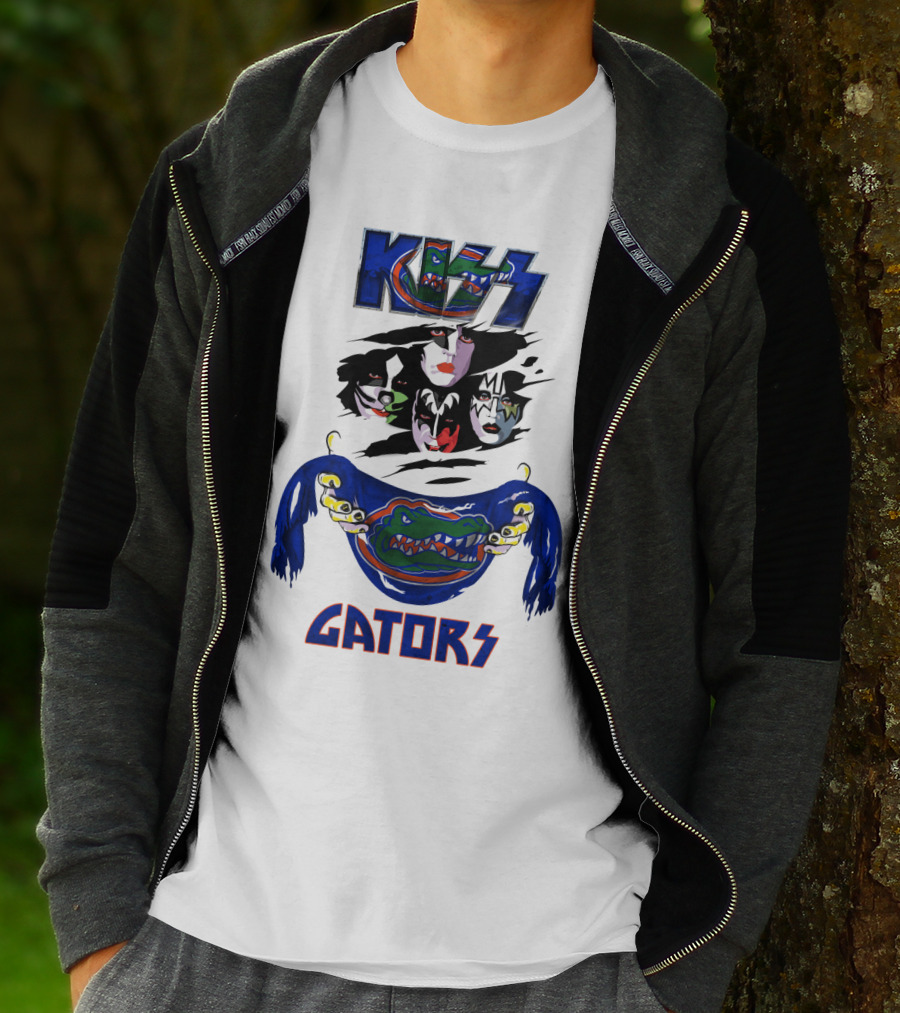 KISS Florida Gators Band Crossover T-Shirt