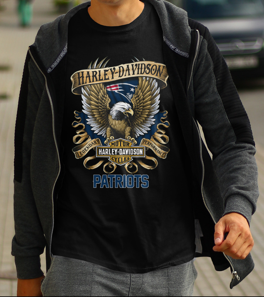 Harley Davidson Legendary Performance Patriots T-Shirt