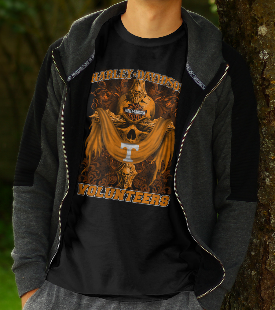 Harley Davidson Volunteers Tennessee Motorcycles T-Shirt
