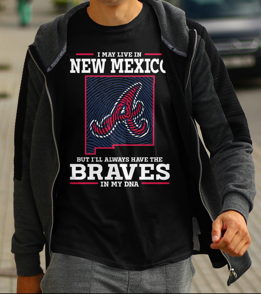 NEW MEXICO BRAVES IN MY DNA FINGERPRINT A T-Shirt