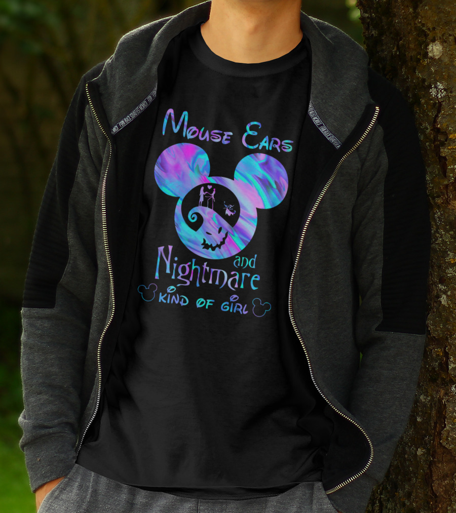 Mouse Ears And Nightmare Kind Of Girl T-Shirt