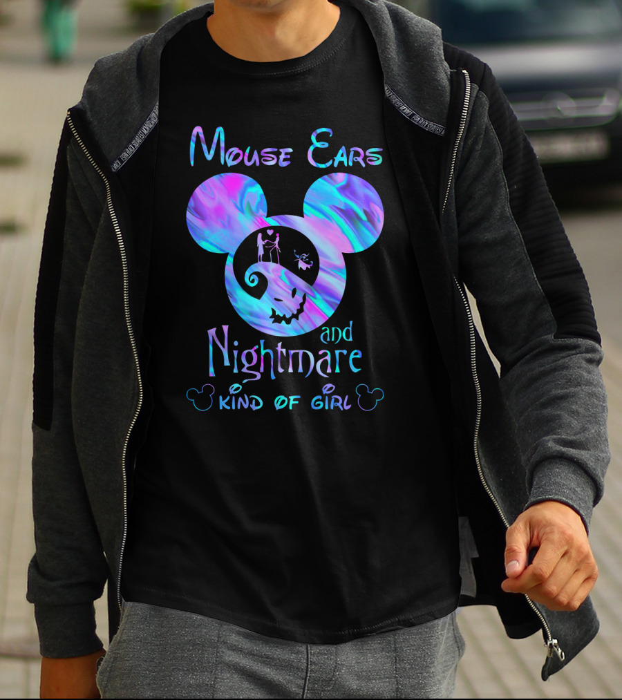 Mouse Ears And Nightmare Kind Of Girl T-Shirt