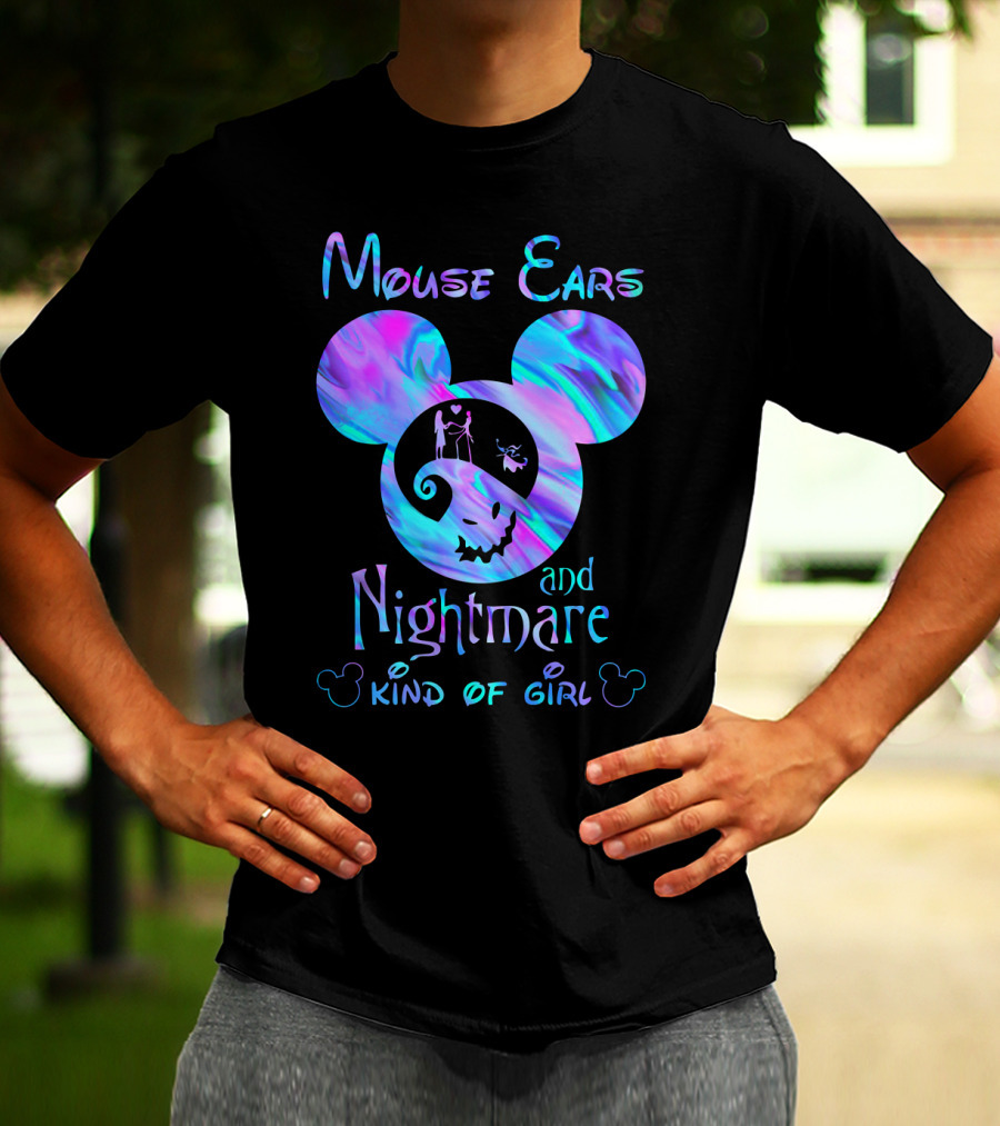 Mouse Ears And Nightmare Kind Of Girl T-Shirt