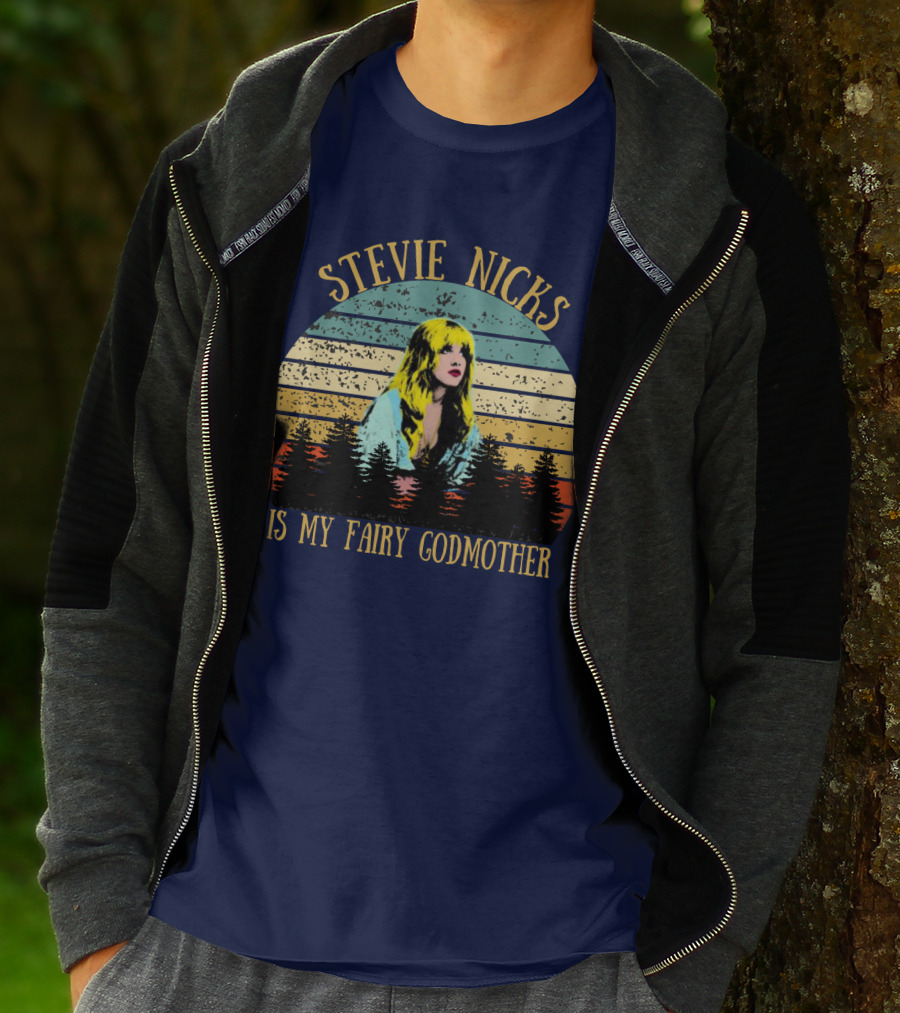 Stevie Nicks Is My Fairy Godmother Vintage Love T-Shirt