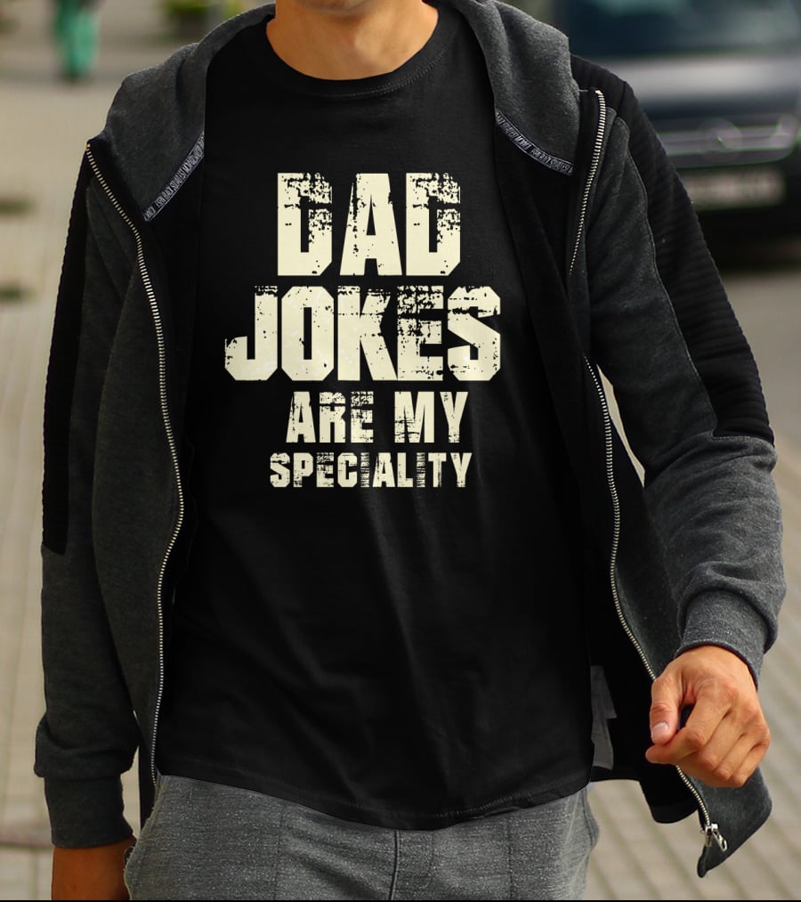 Dad Jokes Are My Speciality Retro T-Shirt