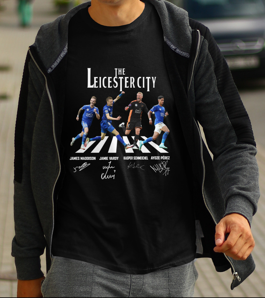 The Leicester City James Maddison Jamie Vardy Kasper Schmeichel Ayoze Pérez T-Shirt