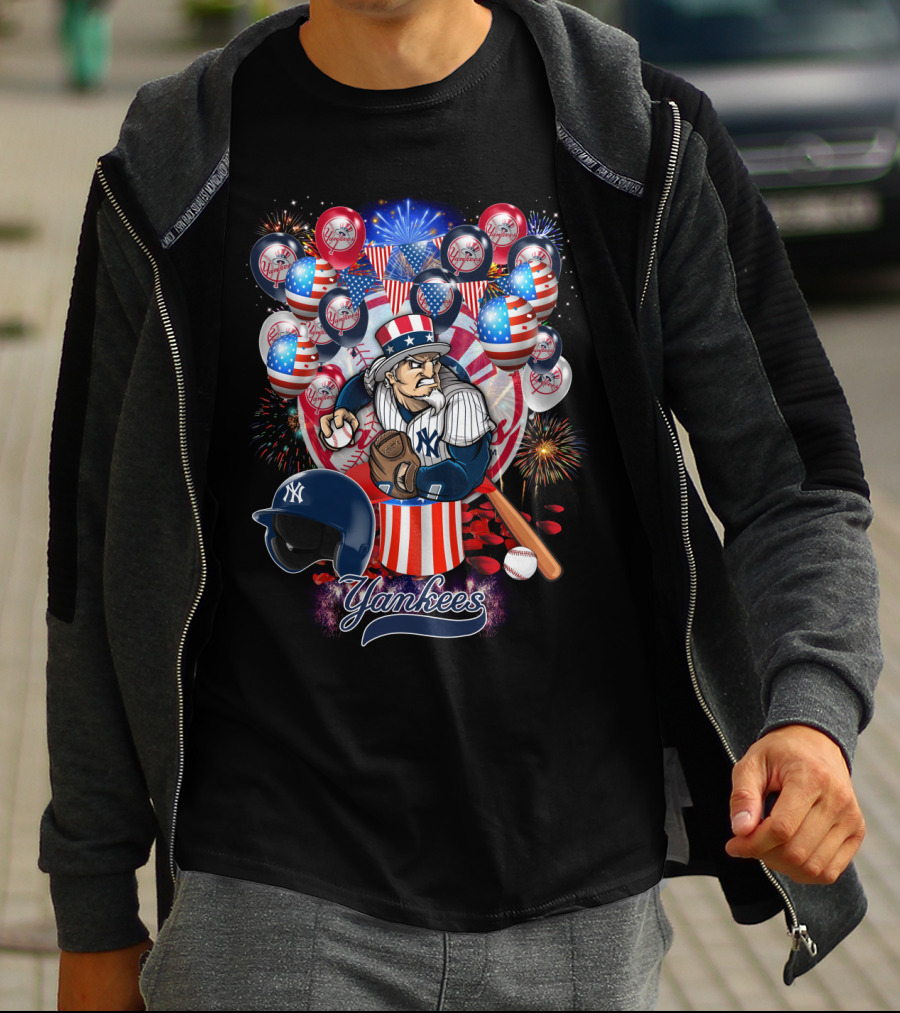 Yankees Fireworks Celebration Mlb 137 Tvl T-Shirt
