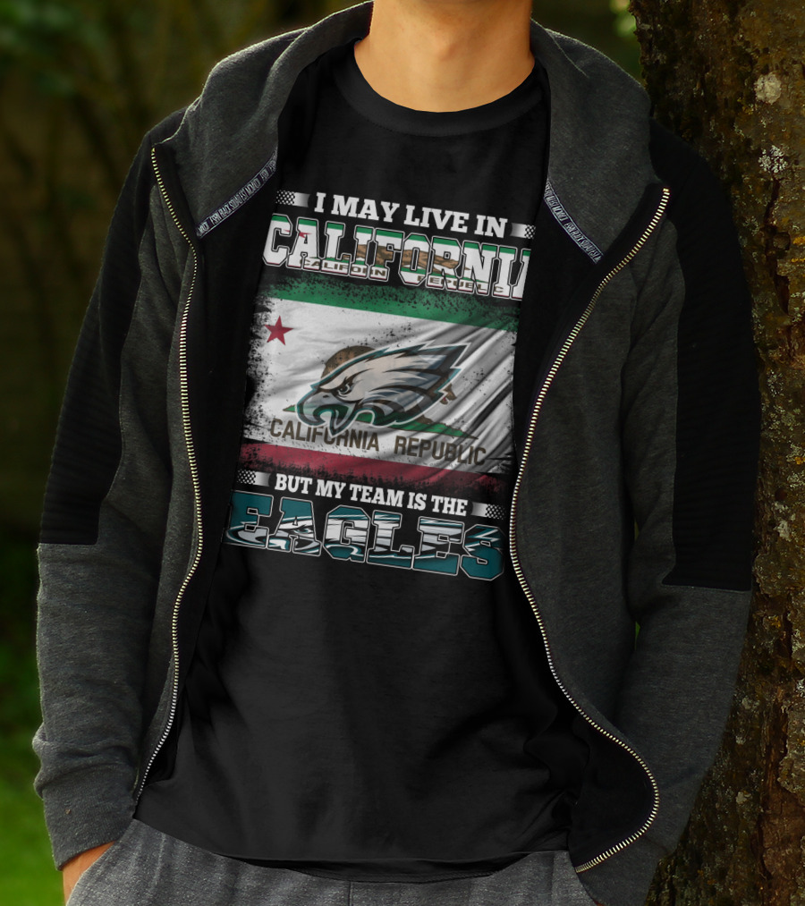 California Republic Loyal Fan Of Eagles T-Shirt