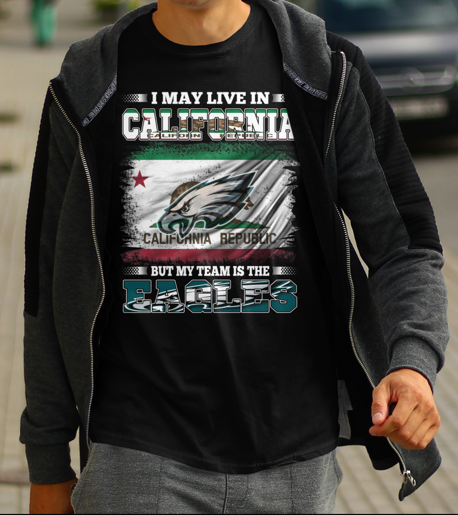 California Republic Loyal Fan Of Eagles T-Shirt