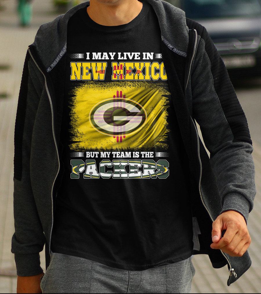 New Mexico Resident Proud Green Bay Packers Fan T-Shirt