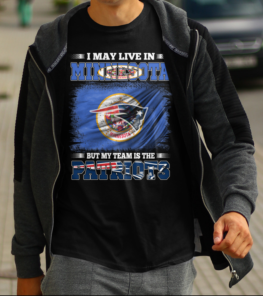 Minnesota Resident New England Patriots Team Loyalty T-Shirt