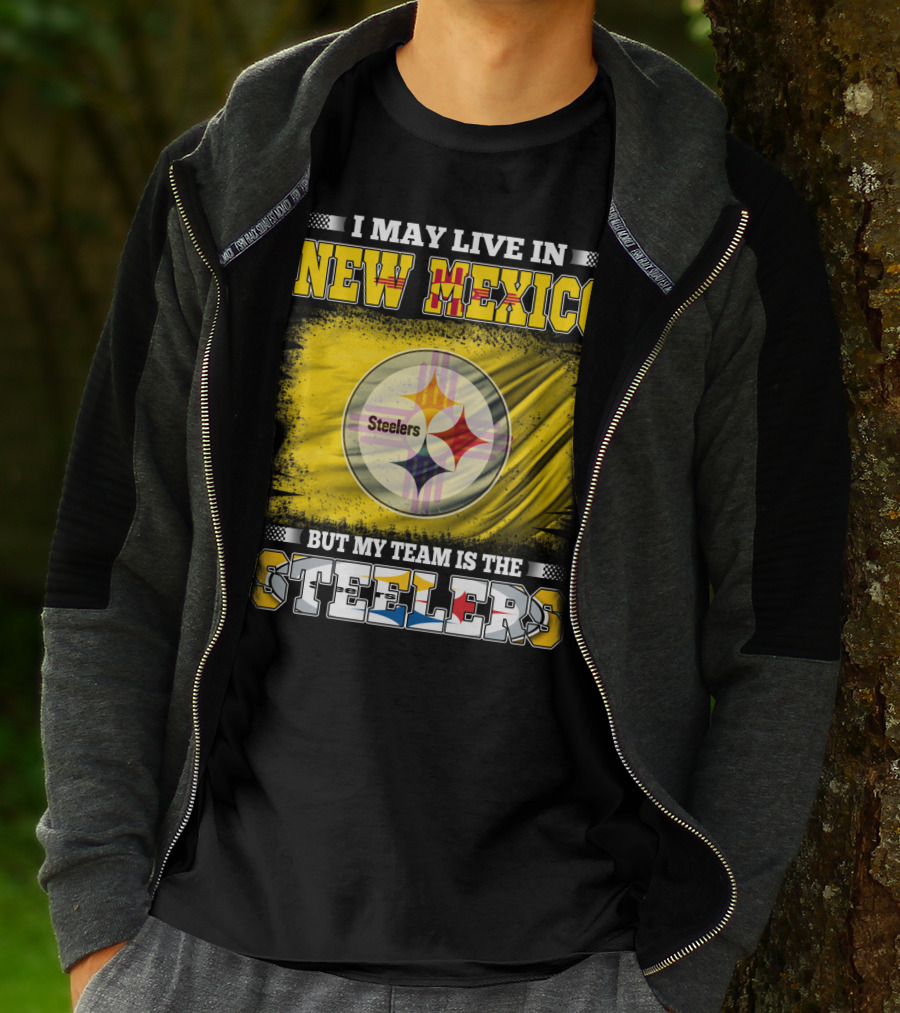 New Mexico Fan Of The Steelers Team T-Shirt