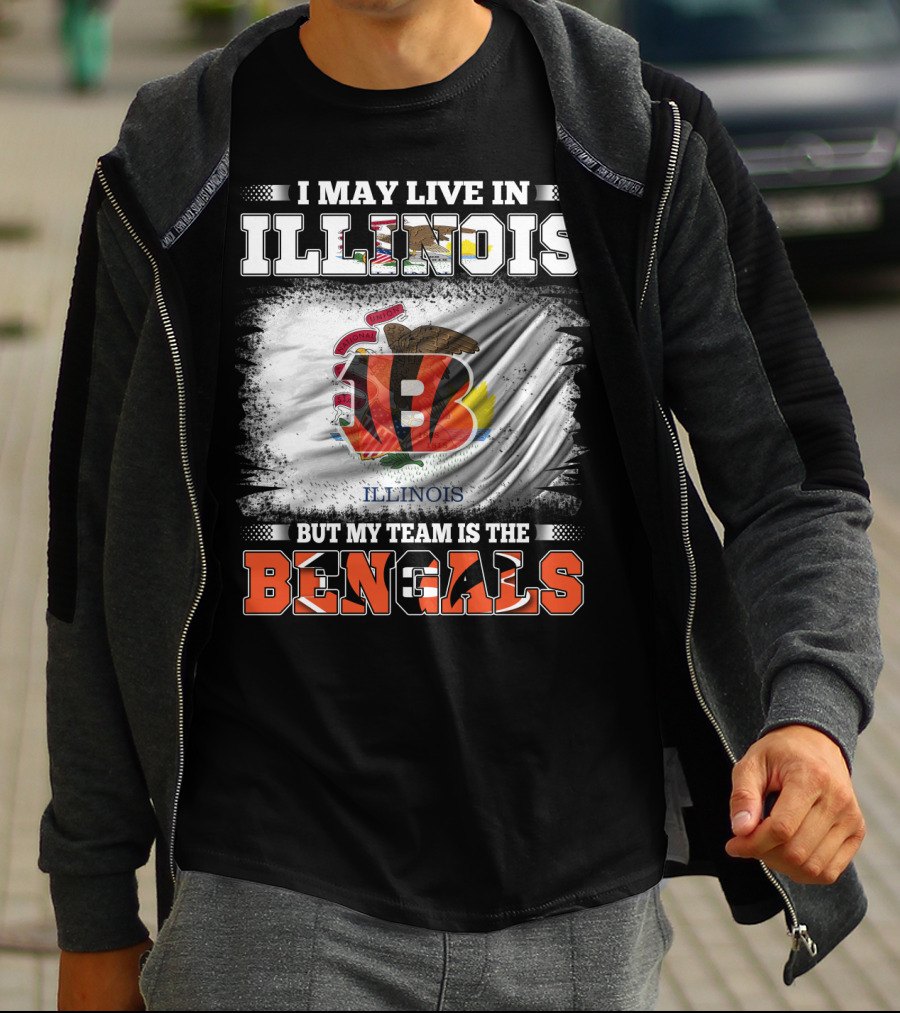 Illinois Pride And Loyalty To The Bengals Team T-Shirt