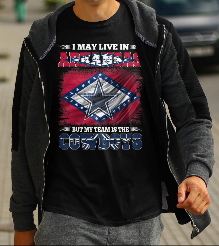 Arkansas Resident Proudly Supports The Cowboys Team T-Shirt