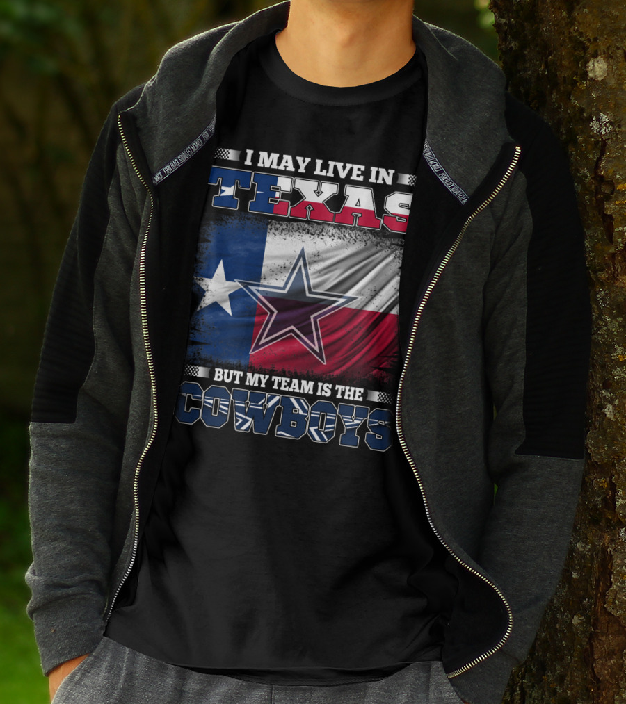 Texas Pride With Dallas Cowboys Star Fans T-Shirt