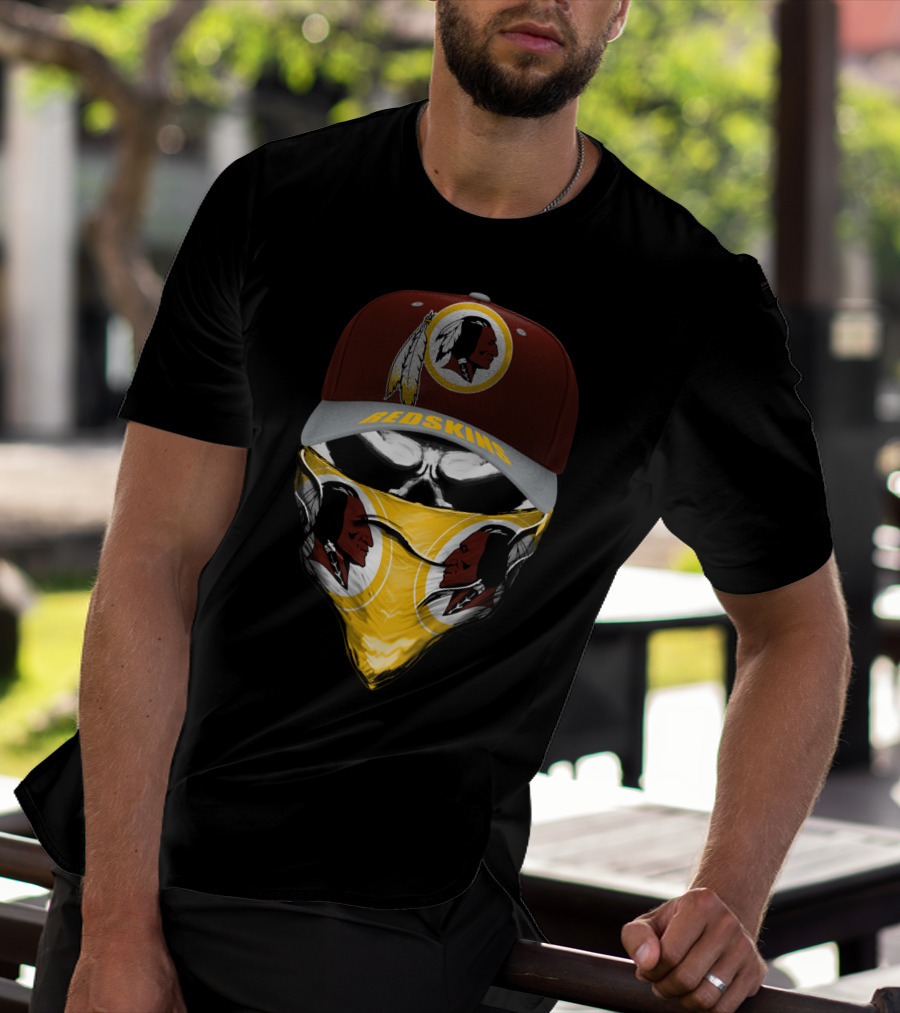 Redskins Washington Logo Feather Tribal T-Shirt